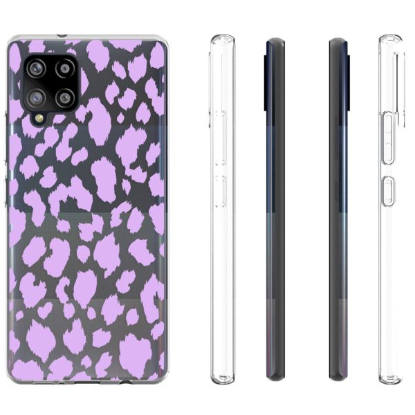 imoshion Coque Design Samsung Galaxy A42 - Léopard - Violet