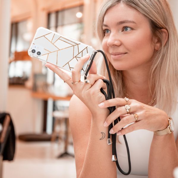 imoshion Coque Design avec cordon Huawei P30 Lite - White Graphic