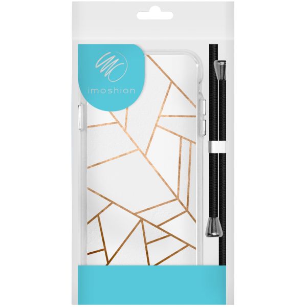 imoshion Coque Design avec cordon Huawei P30 Lite - White Graphic