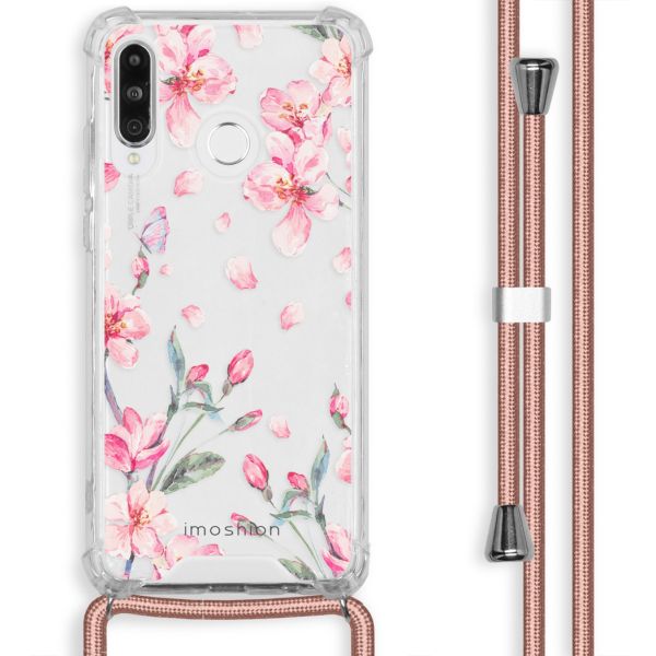 imoshion Coque Design avec cordon Huawei P30 Lite - Blossom Watercolor