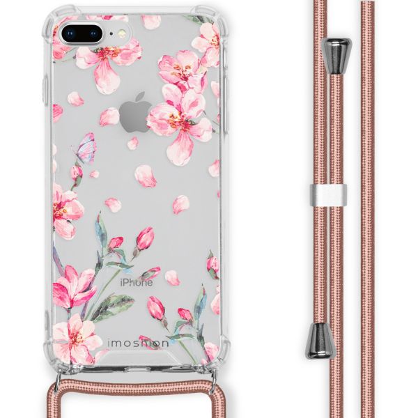 imoshion Coque Design avec cordon iPhone 8 Plus / 7 Plus - Blossom Watercolor