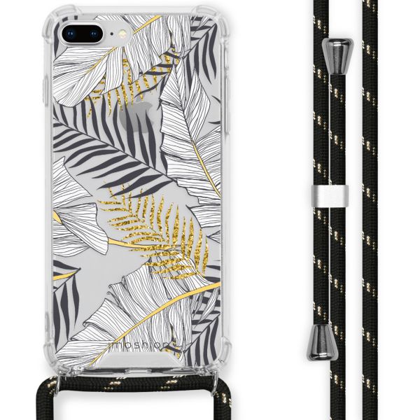 imoshion Coque Design avec cordon iPhone 8 Plus / 7 Plus - Glamour Botanic