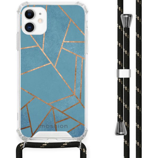 imoshion Coque Design avec cordon iPhone 11 - Blue Graphic