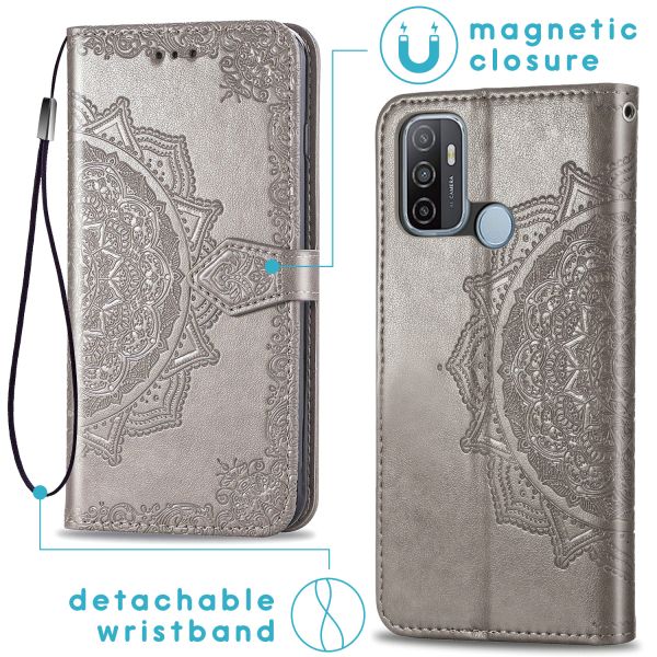 iMoshion Etui de téléphone portefeuille Mandala Oppo A53 / Oppo A53s