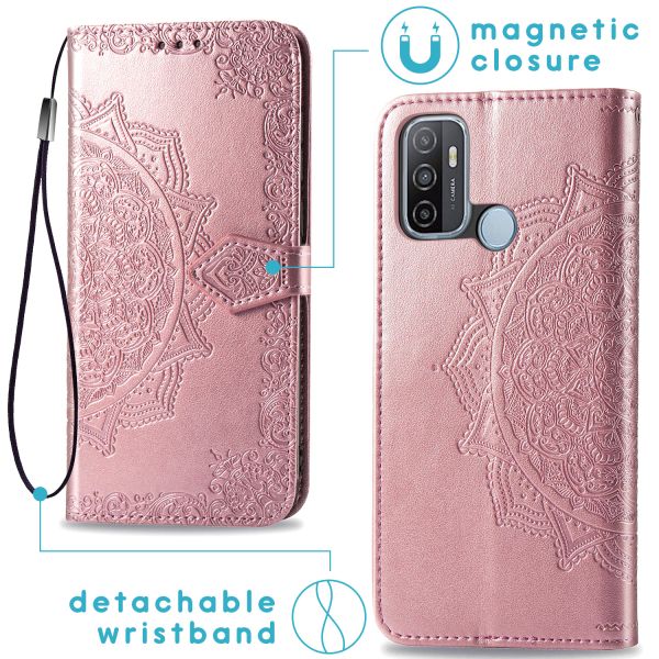 iMoshion Etui de téléphone portefeuille Mandala Oppo A53 / Oppo A53s