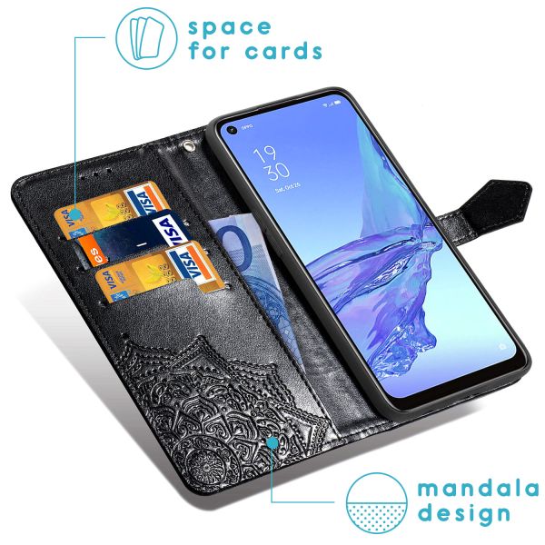 imoshion Etui de téléphone portefeuille Mandala Oppo A53 / Oppo A53s