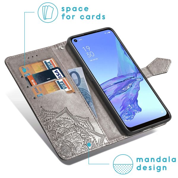 imoshion Etui de téléphone portefeuille Mandala Oppo A53 / Oppo A53s