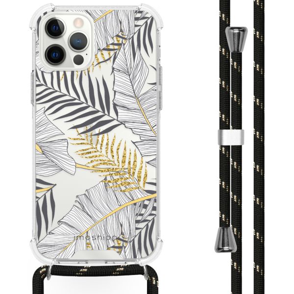 imoshion Coque Design avec cordon iPhone 12 (Pro) - Glamour Botanic