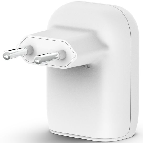 Belkin Boost↑Charge™ USB-C & USB-A Wall Charger - 32W - Blanc