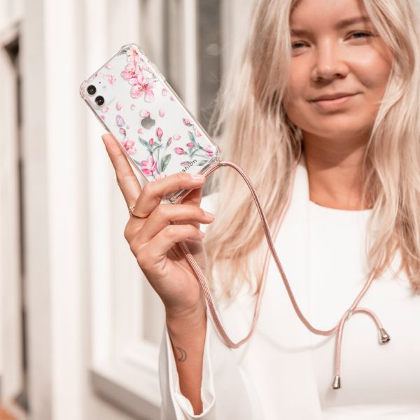 imoshion Coque Design avec cordon iPhone X / Xs - Blossom Watercolor