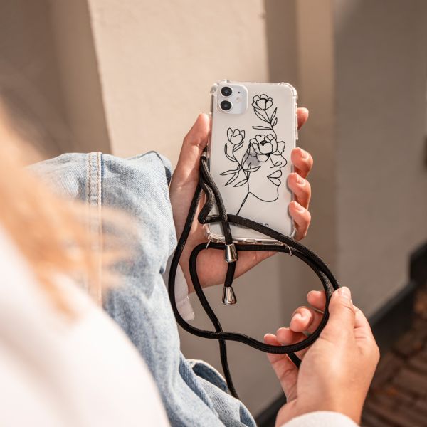 imoshion Coque Design avec cordon iPhone X / Xs - Woman Flower