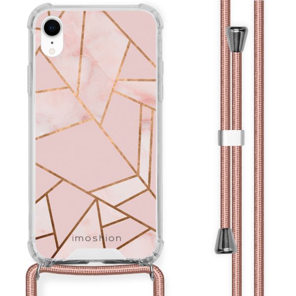 imoshion Coque Design avec cordon iPhone Xr - Pink Graphic