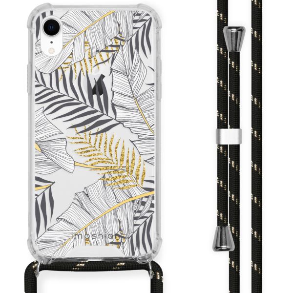 imoshion Coque Design avec cordon iPhone Xr - Glamour Botanic