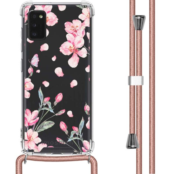 imoshion Coque Design avec cordon Samsung Galaxy A41 - Blossom Watercolor