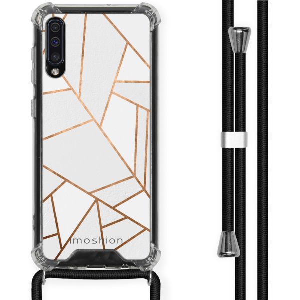 imoshion Coque Design avec cordon Samsung Galaxy A50 - White Graphic