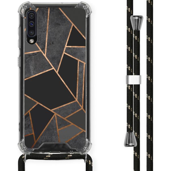 imoshion Coque Design avec cordon Samsung Galaxy A50 - Black Graphic