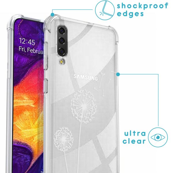 imoshion Coque Design avec cordon  Samsung Galaxy A50 - Dandelion