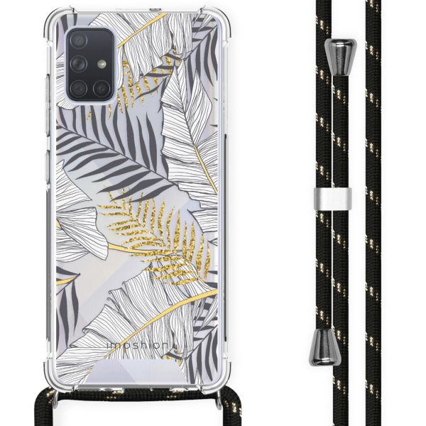 imoshion Coque Design avec cordon Samsung Galaxy A71 - Glamour Botanic