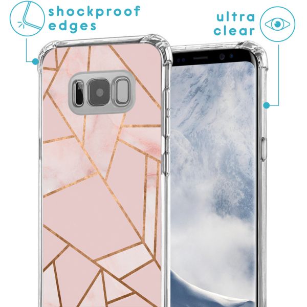 imoshion Coque Design avec cordon Samsung Galaxy S8 - Pink Graphic