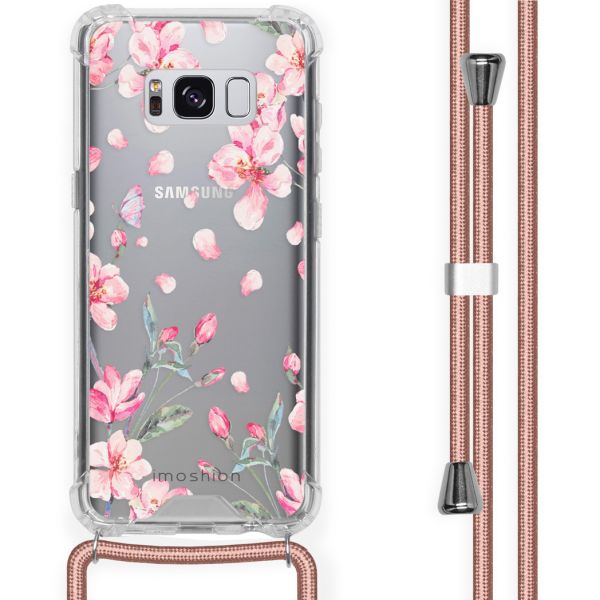 imoshion Coque Design avec cordon Samsung Galaxy S8 - Blossom Watercolor