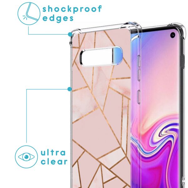 imoshion Coque Design avec cordon Samsung Galaxy S10 Plus - Pink Graphic