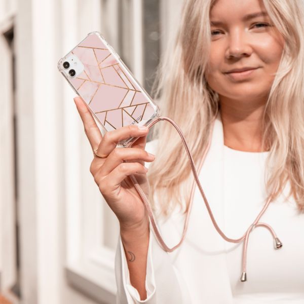 imoshion Coque Design avec cordon Samsung Galaxy S10 - Pink Graphic