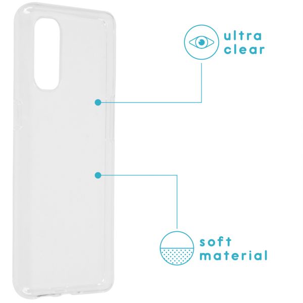 imoshion Coque silicone Oppo Reno4 Pro 5G - Transparent