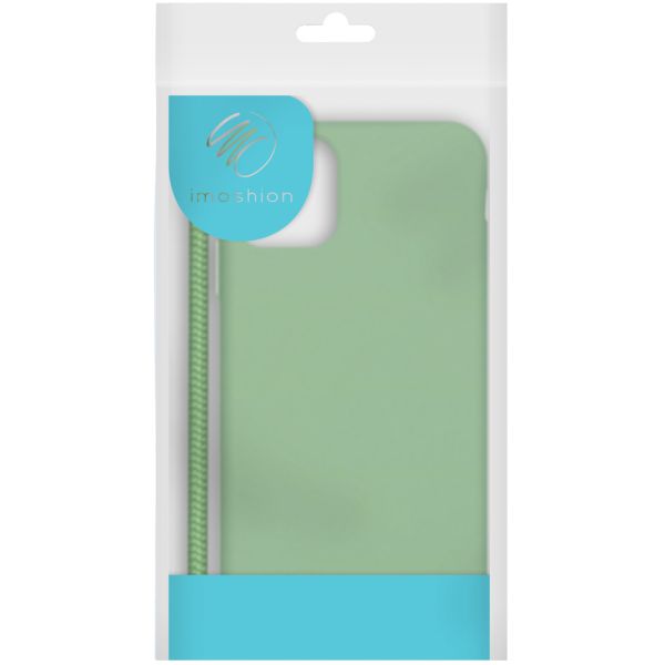 iMoshion Coque de couleur avec cordon amovible iPhone Xs / X - Vert
