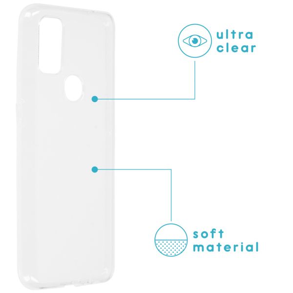 imoshion Coque silicone OnePlus Nord N10 5G - Transparent