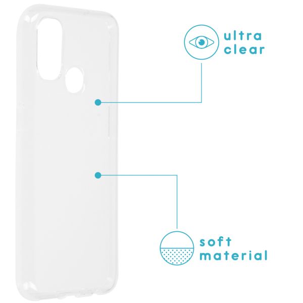 imoshion Coque silicone OnePlus Nord N100 - Transparent