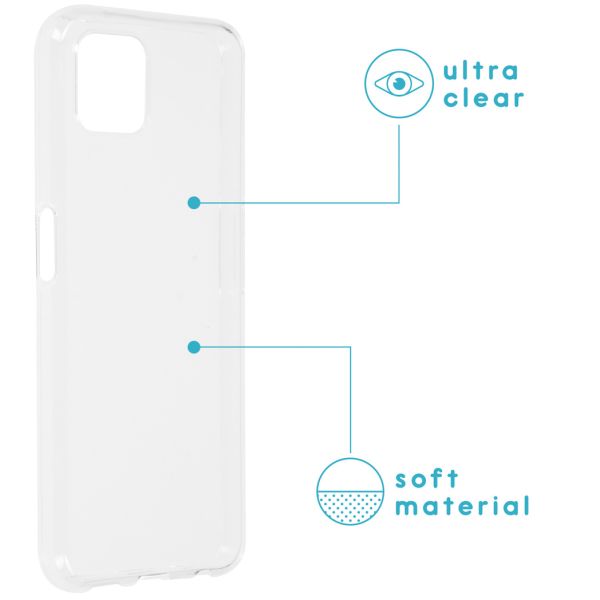 imoshion Coque silicone Oppo Reno4 Z 5G - Transparent