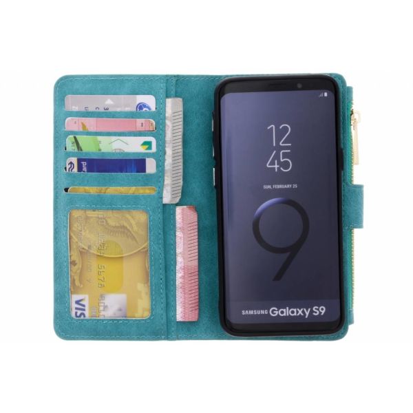 Porte-monnaie de luxe Samsung Galaxy S9 - Turquoise