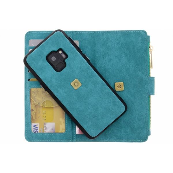 Porte-monnaie de luxe Samsung Galaxy S9 - Turquoise