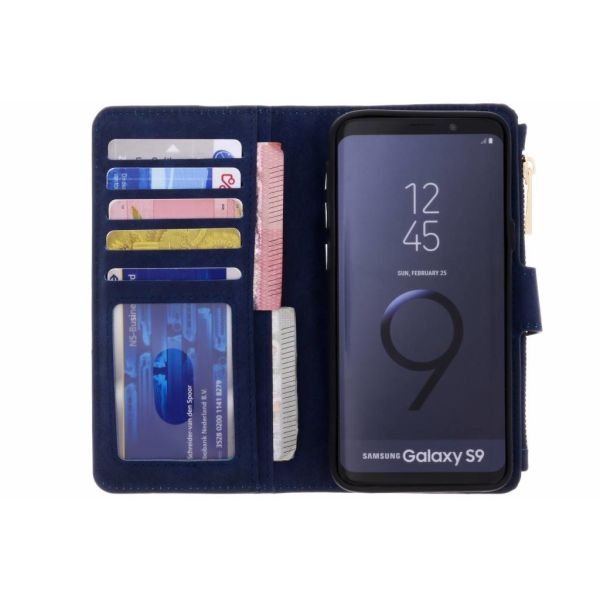 Porte-monnaie de luxe Samsung Galaxy S9 - Blue foncé