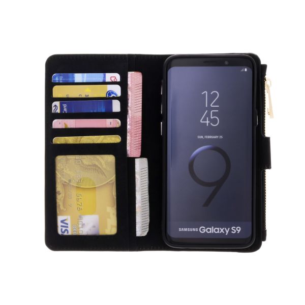 Porte-monnaie de luxe Samsung Galaxy S9 - Noir