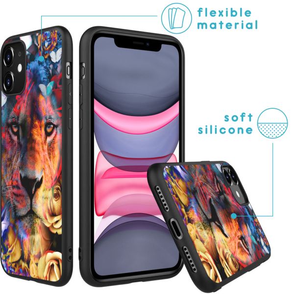 imoshion Coque Design iPhone 11 - Jungle - Lion