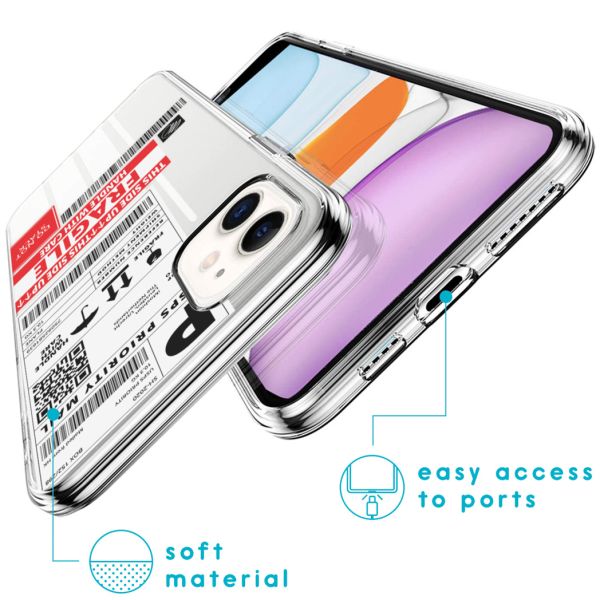 imoshion Coque Design iPhone 11 - Étiquette