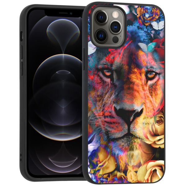 imoshion Coque Design iPhone 12 (Pro) - Jungle - Lion