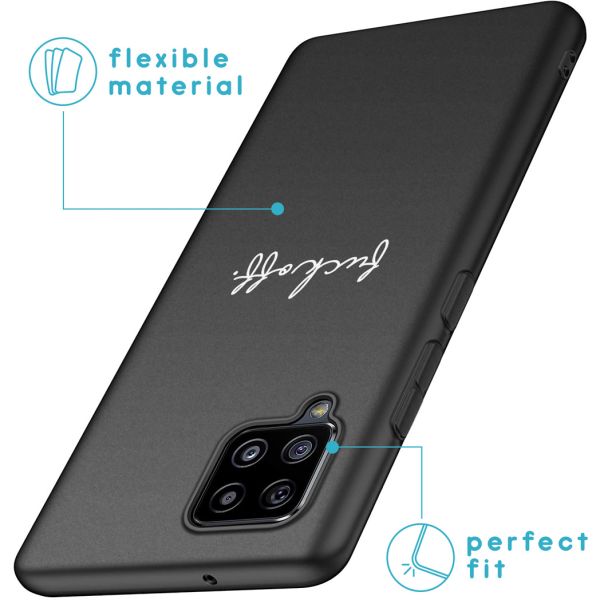 imoshion Coque Design Samsung Galaxy A42 - Fuck Off - Noir