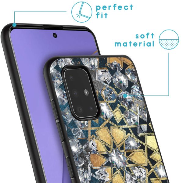 iMoshion Coque Design Samsung Galaxy A51 - Graphique / Bling