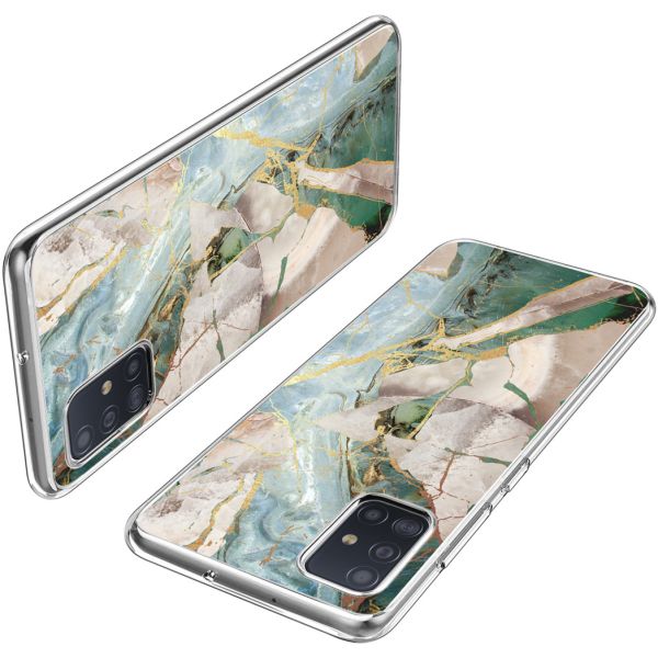 iMoshion Coque Design Samsung Galaxy A51 - Marbre - Beige