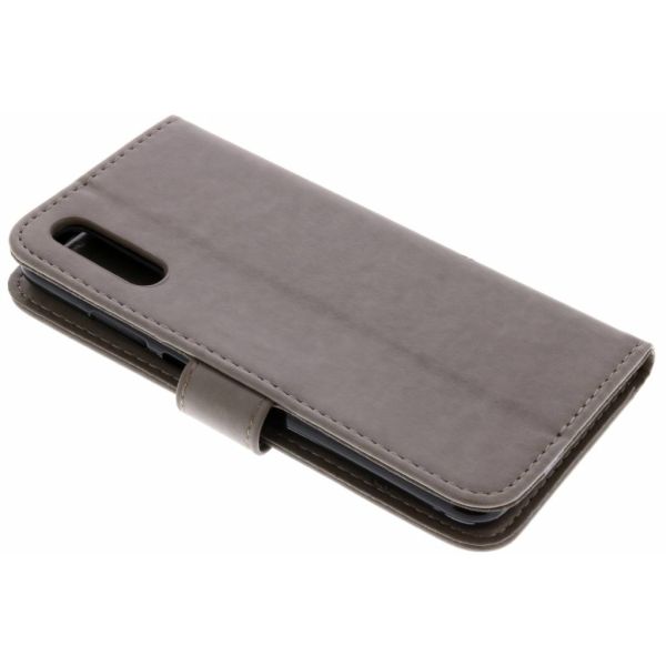 Etui de téléphone Fleurs de Trèfle Huawei 20 - Gris