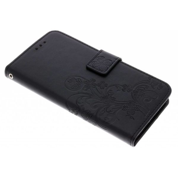 Etui de téléphone Fleurs de Trèfle Huawei 20 - Noir