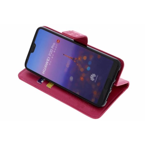 Etui de téléphone Fleurs de Trèfle Huawei 20 Pro - Rose