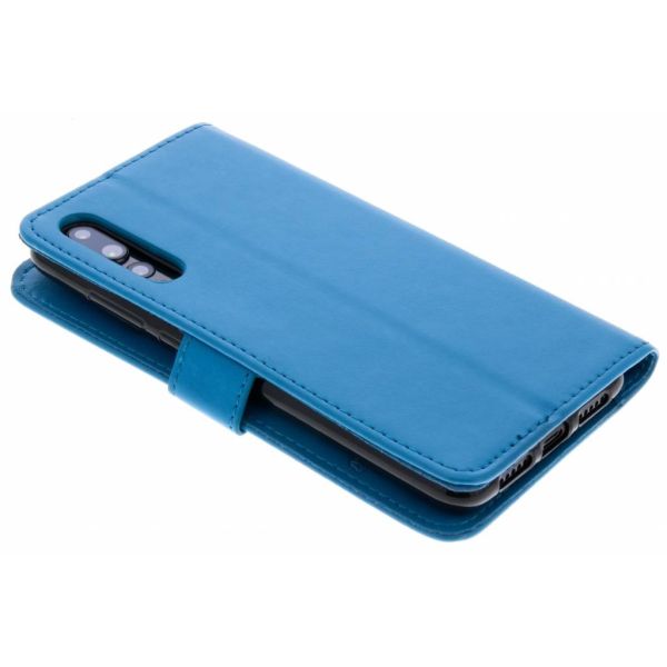 Etui de téléphone Fleurs de Trèfle Huawei 20 Pro - Turquoise