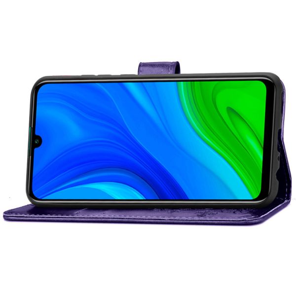 Etui de téléphone Fleurs de Trèfle Huawei P Smart (2020)