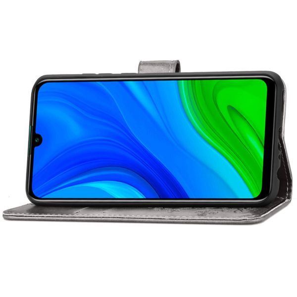 Etui de téléphone Fleurs de Trèfle Huawei P Smart (2020)