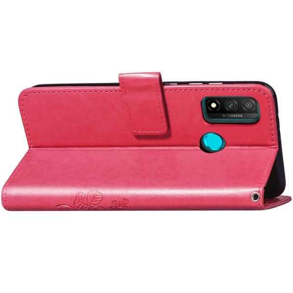 Etui de téléphone Fleurs de Trèfle Huawei P Smart (2020)