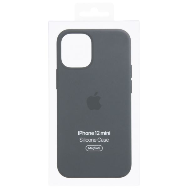 Apple Coque en silicone MagSafe iPhone 12 Mini - Black