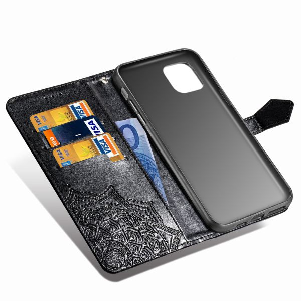 Etui de téléphone portefeuille iPhone 11 Pro - Noir